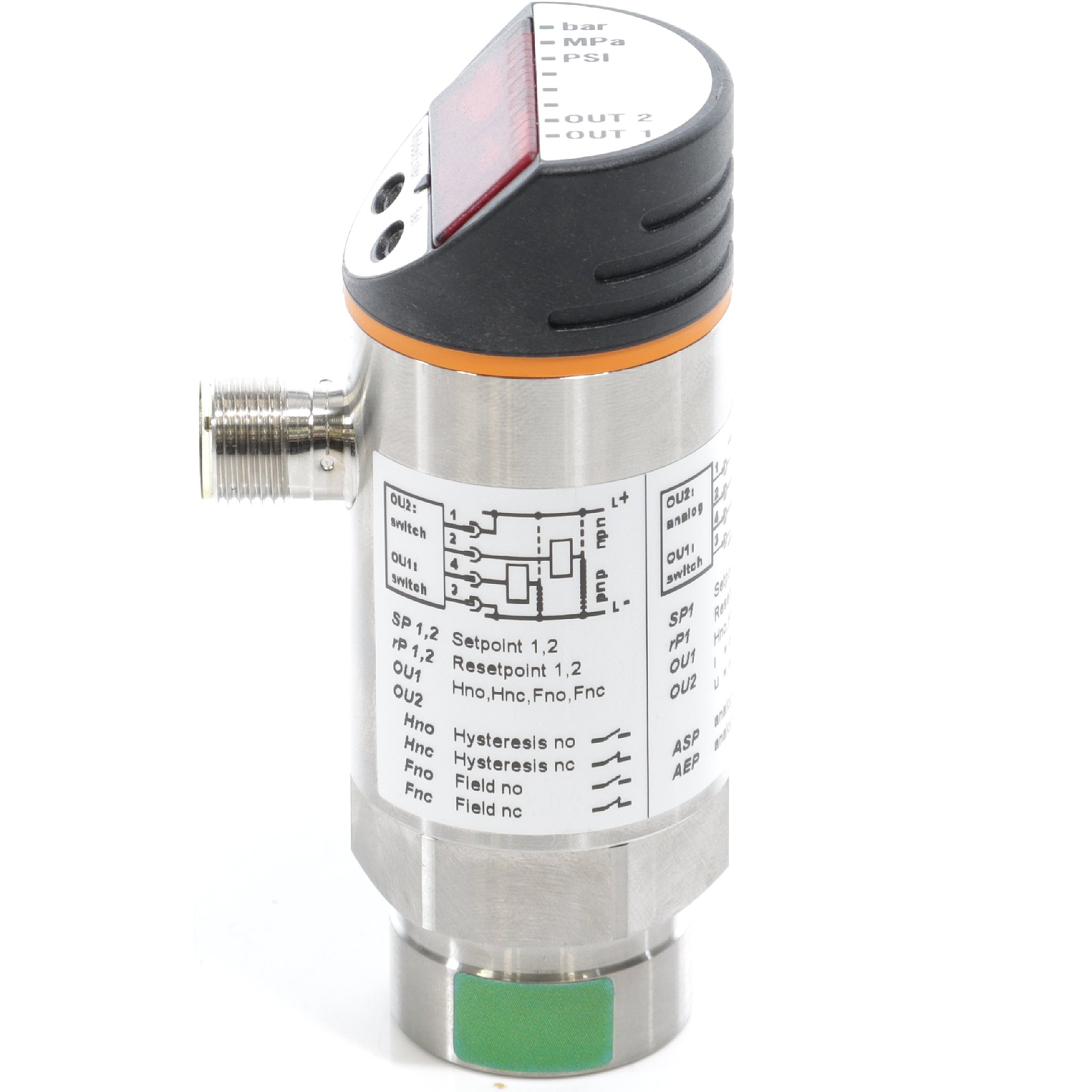 Pressure sensor with display PN-100-SBR14-MFRKG/US/ /V New FS